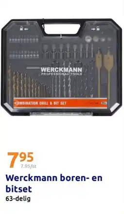 Action Werckmann boren en bitset aanbieding