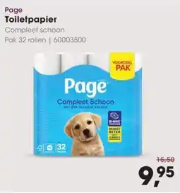 Hanos Page Toiletpapier aanbieding