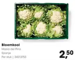 Hanos Bloemkool aanbieding
