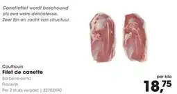 Hanos Couthouis Filet de canette aanbieding