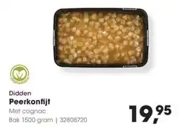 Hanos Didden Peerkonfijt aanbieding