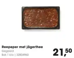Hanos Reepeper met jägerthee aanbieding