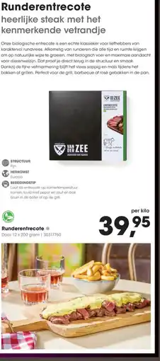 Hanos Runderentrecote aanbieding