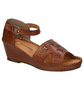 Hush Puppies Cognac Sandalen