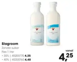 Hanos Slagroom aanbieding