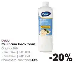 Hanos Debic Culinaire kookroom aanbieding