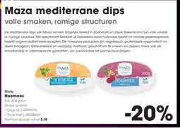 Hanos Maza Hoemoes aanbieding