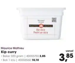 Hanos Maurice Mathieu Kip curry aanbieding