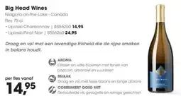 Hanos Big Head Wines aanbieding