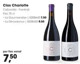 Hanos Clos Charlotte aanbieding