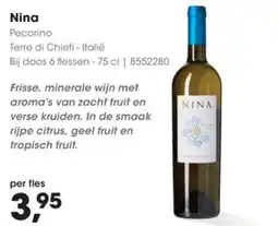 Hanos Nina Pecorino aanbieding