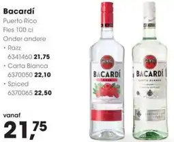 Hanos Bacardí aanbieding