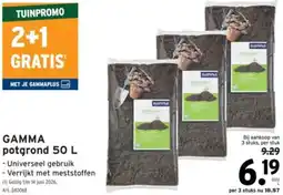GAMMA GAMMA potgrond aanbieding
