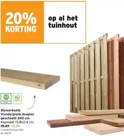 GAMMA Vlonderplank douglas geschaafd aanbieding