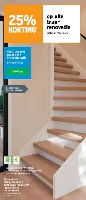 GAMMA Traprenovatie aanbieding