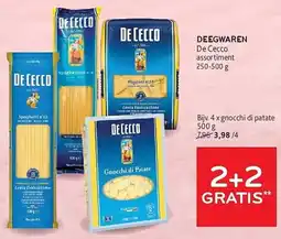 Alvo De Cecco deegwaren assortiment aanbieding