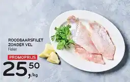 Alvo Roodbaarsfilet zonder vel aanbieding