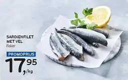 Alvo Sardienfilet met vel aanbieding