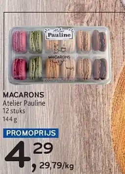 Alvo Macarons Atelier Pauline aanbieding