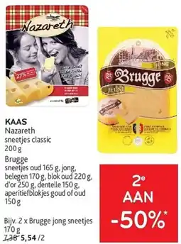 Alvo Kaas Nazareth sneetjes classic of Brugge aanbieding