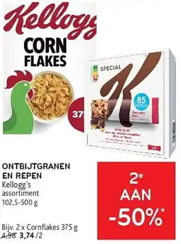 Alvo Kellogg's Ontbijtgranen en repen aanbieding