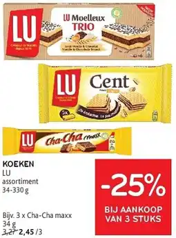 Alvo Koeken LU aanbieding