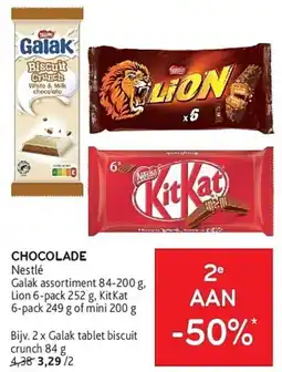 Alvo Chocolade Nestlé aanbieding