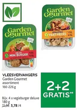 Alvo Garden Gourmet Vleesvervangers aanbieding