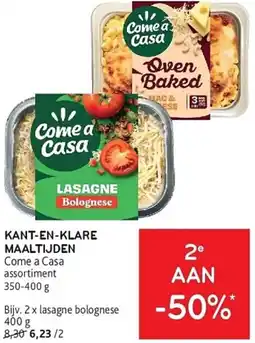 Alvo Come a Casa Kant-en-klare maaltijden aanbieding