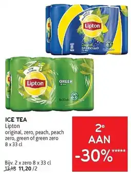Alvo Lipton Ice tea aanbieding