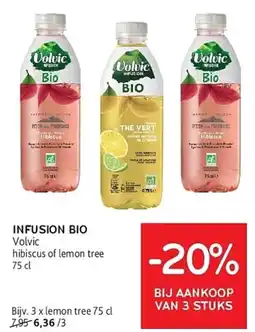 Alvo Volvic Infusion bio aanbieding