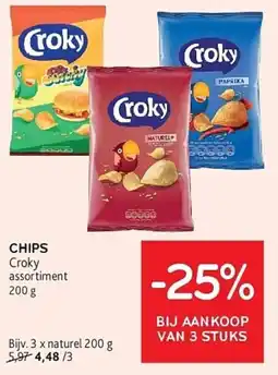 Alvo Croky Chips aanbieding