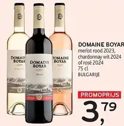 Alvo Domaine boyar aanbieding