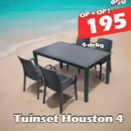 iTEK Tuinset Houston 4 aanbieding