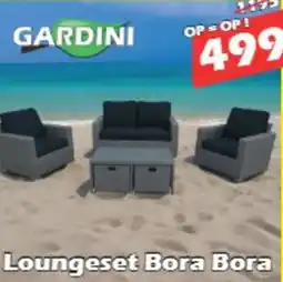 iTEK Gardini Loungeset Bora Bora aanbieding