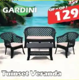 iTEK Gardini Tuinset Veranda aanbieding
