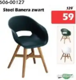 iTEK Stoel Banera zwart aanbieding