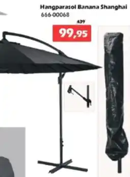 iTEK Hangparasol Banana Shanghai aanbieding