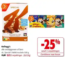 Colruyt Kellogg’s Special K Melkchocolade 500 g aanbieding