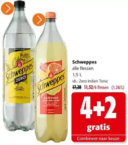 Colruyt Schweppes aanbieding