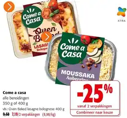 Colruyt Come a casa alle bereidingen 350 g aanbieding