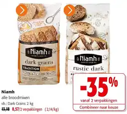 Colruyt Niamh Dark Grains 2 kg aanbieding