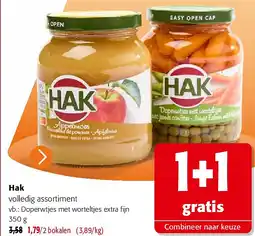 Colruyt Hak volledig assortiment aanbieding