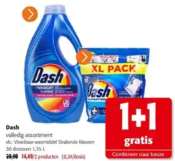Colruyt Dash volledig assortiment aanbieding