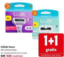 Colruyt Gillette Venus alle scheermesjes aanbieding
