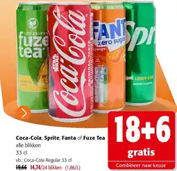 Colruyt Coca-Cola Regular 33 cl aanbieding