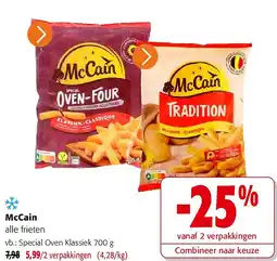 Colruyt McCain Special Oven Klassiek 700 g aanbieding