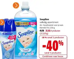 Colruyt Soupline volledig assortiment aanbieding