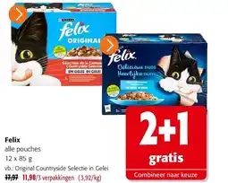 Colruyt Felix alle pouches 12 x 85 g aanbieding