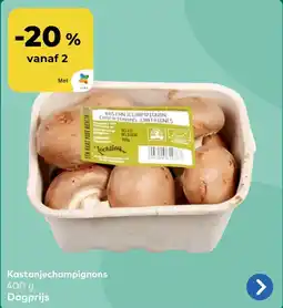 Bio Planet Kastanjechampignons aanbieding